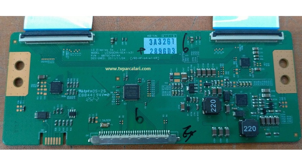 6870C-0414A, LC320EXN-SEA1-k31, 32 Inch Lcd Tv T-con board